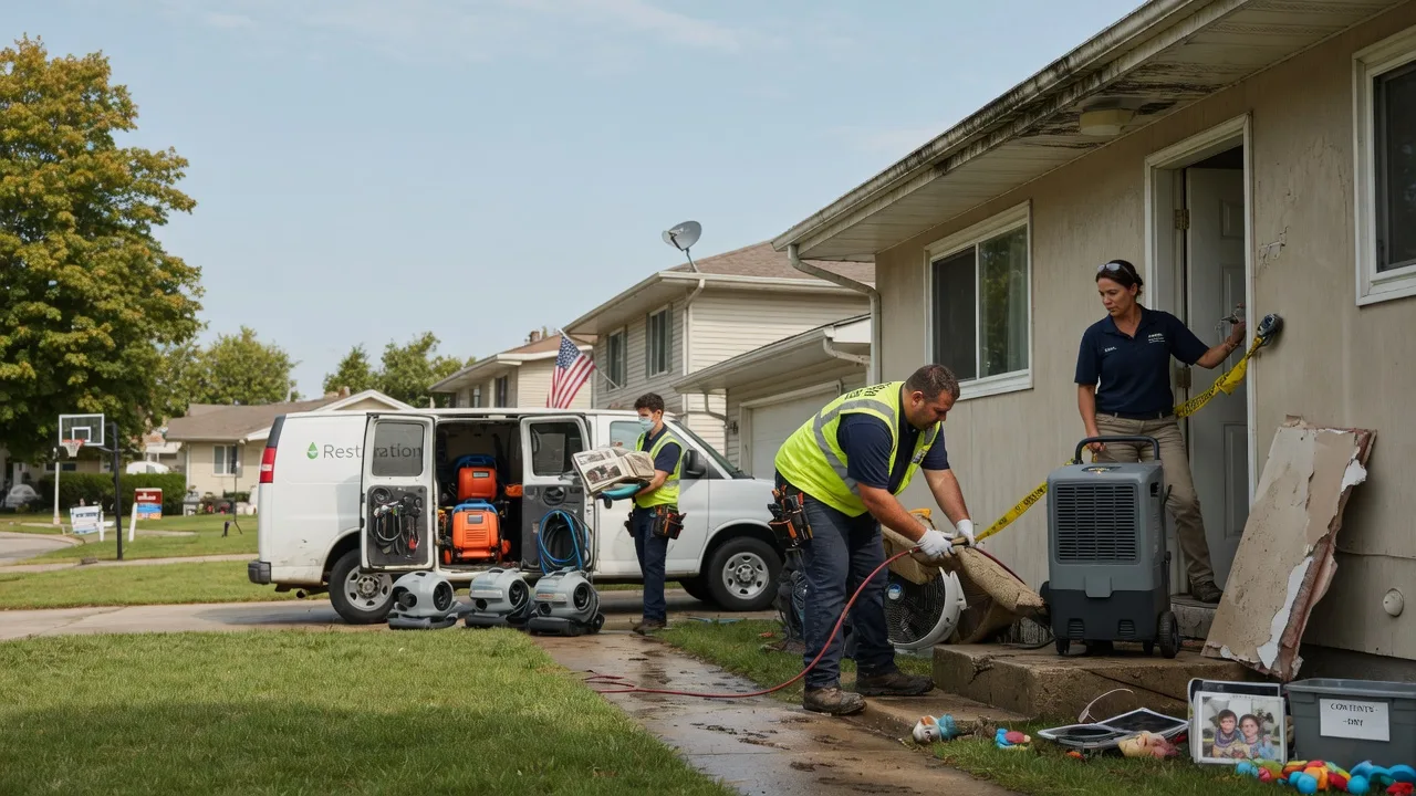 Water Damage Restoration in Aultman, PA near me